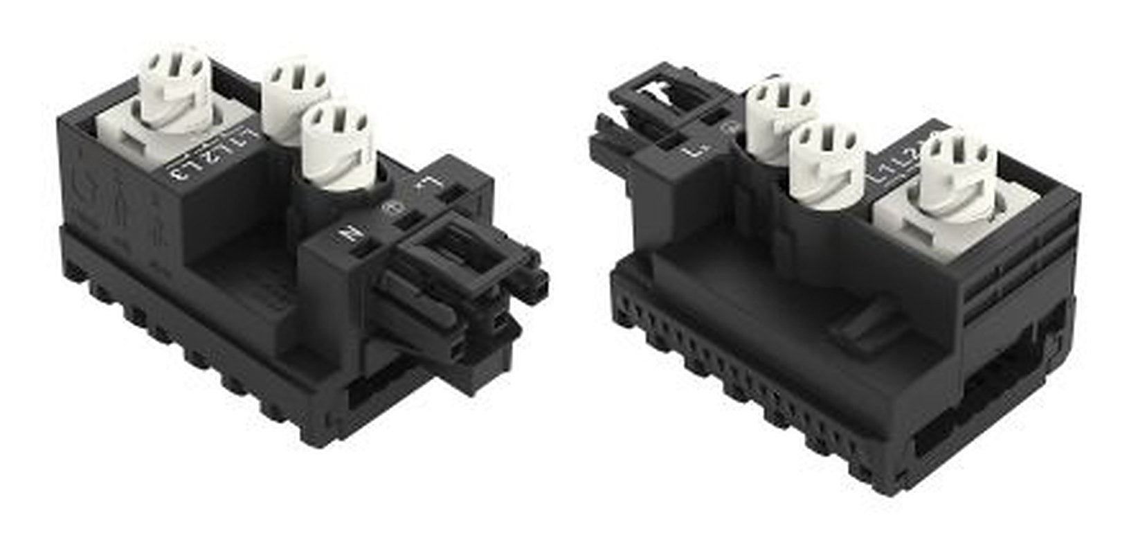 WAGO 772 Series Cable Tap-Off Module IDC, 3-Pole, 3-Way, IP20
