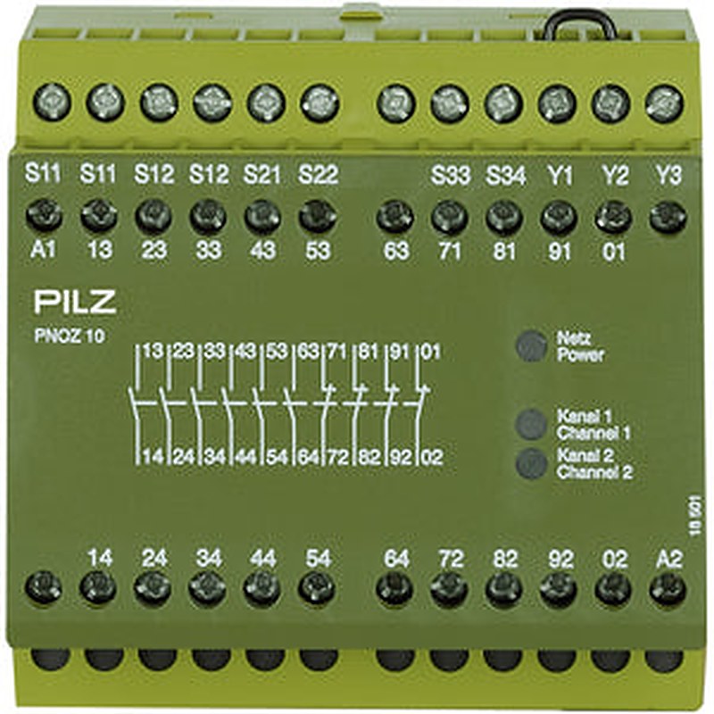 Pilz 774009 - PNOZ 10 24VDC 6n/o 4n/c