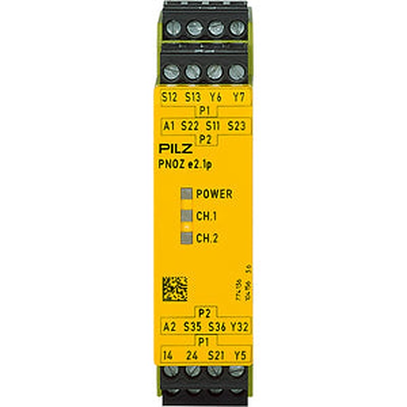 Pilz 774136 - PNOZ e2.1p 24VDC 2so