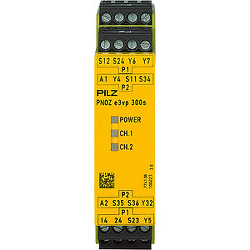 Pilz 774138 - PNOZ e3vp 300/24VDC 1so 1so t