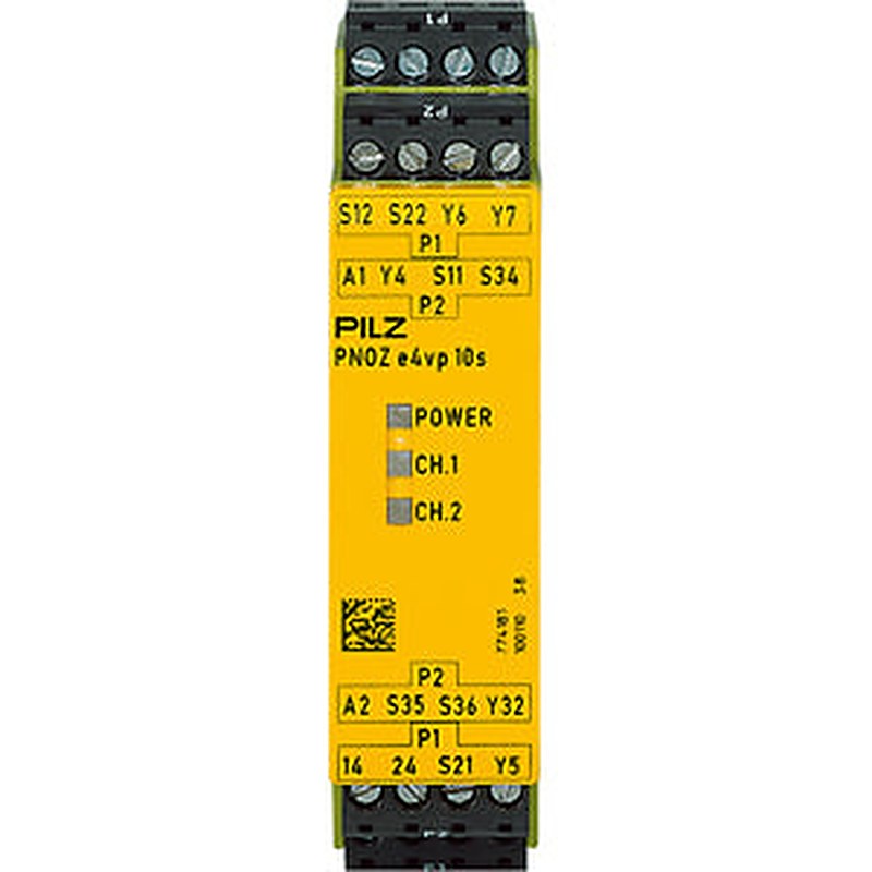 Pilz 774181 - PNOZ e4vp 10/24VDC 1so 1so t