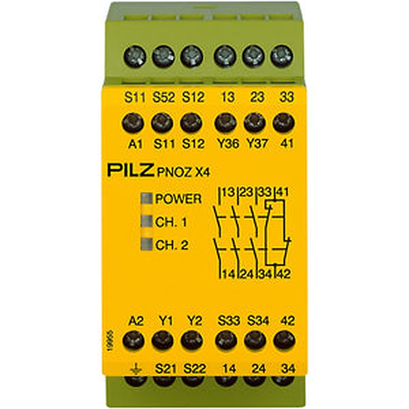 Pilz 774735 - PNOZ X4 115VAC 3n/o 1n/c