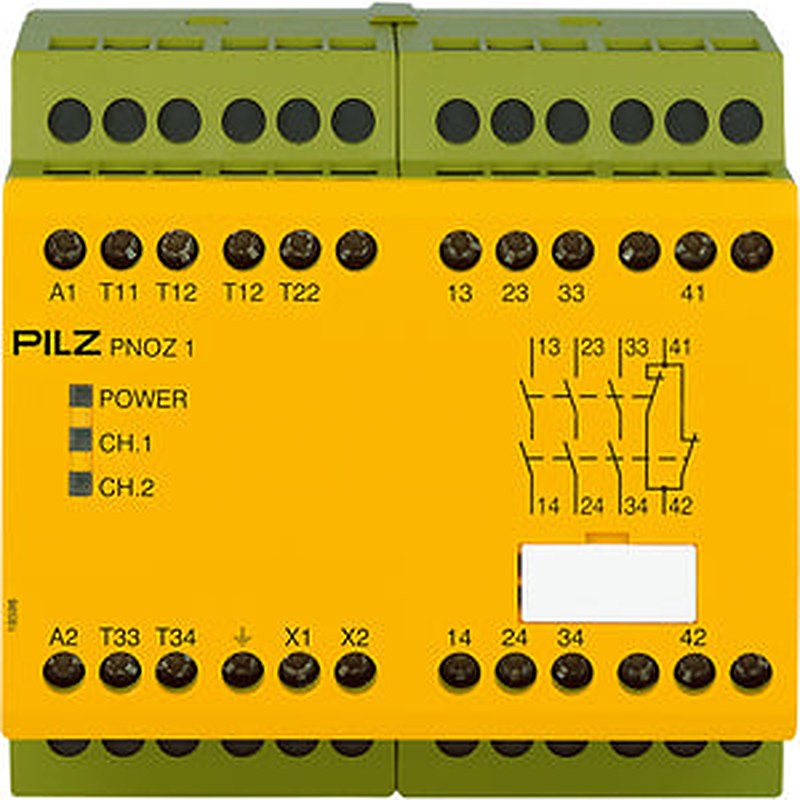 Pilz 775600 - PNOZ 1 24VAC 3n/o 1n/c