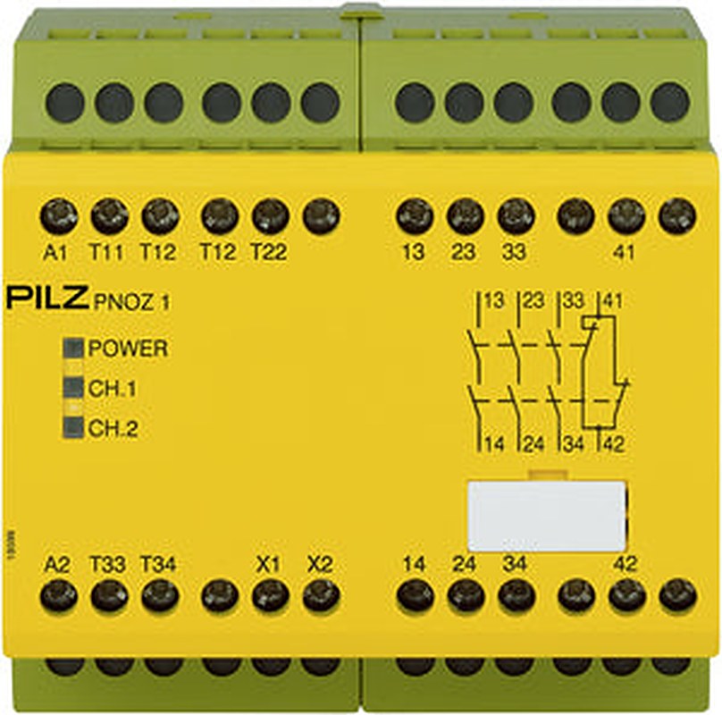 Pilz 775695 - PNOZ 1 24VDC 3n/o 1n/c