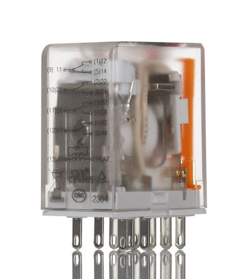 Weidmüller Panel Power Relay, 230V ac Coil, 5A Switching Current, 4PDT
