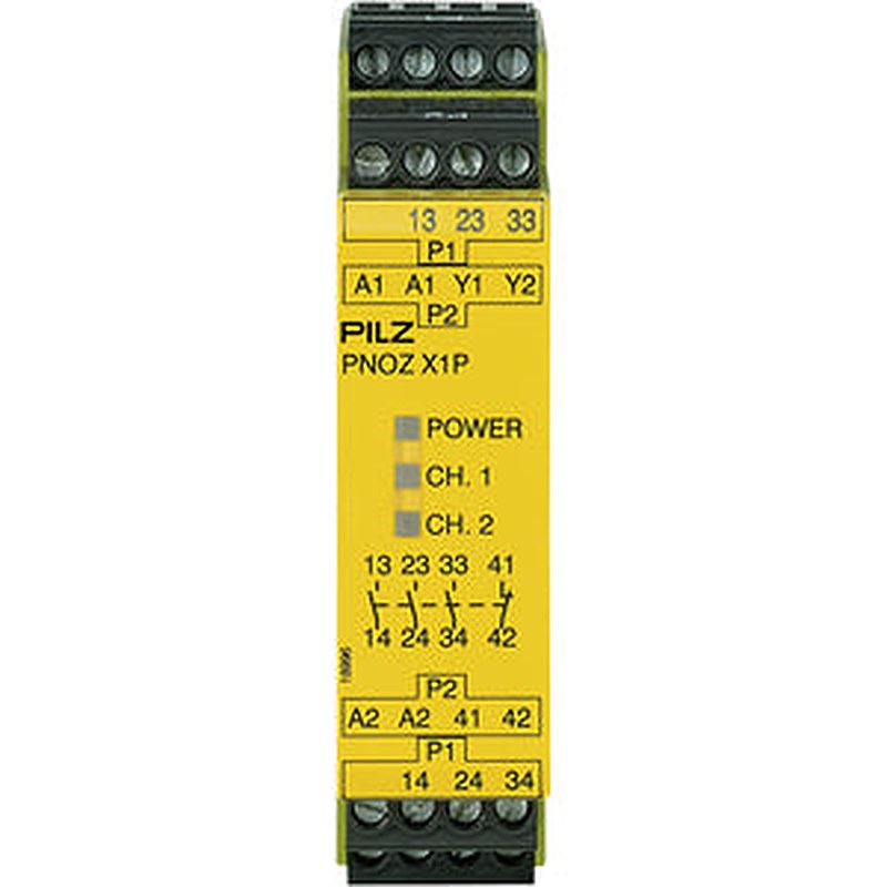 Pilz 777100 - PNOZ X1P 24VDC 3n/o 1n/c