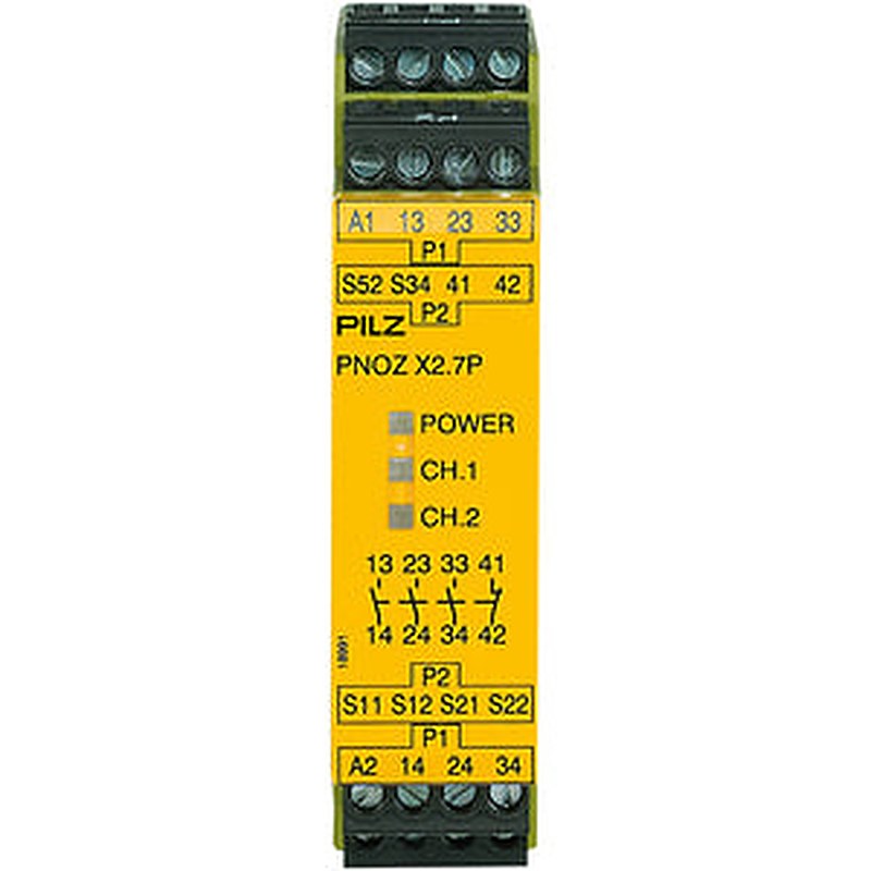 Pilz 777305 - PNOZ X2.7P 24VACDC 3n/o 1n/c
