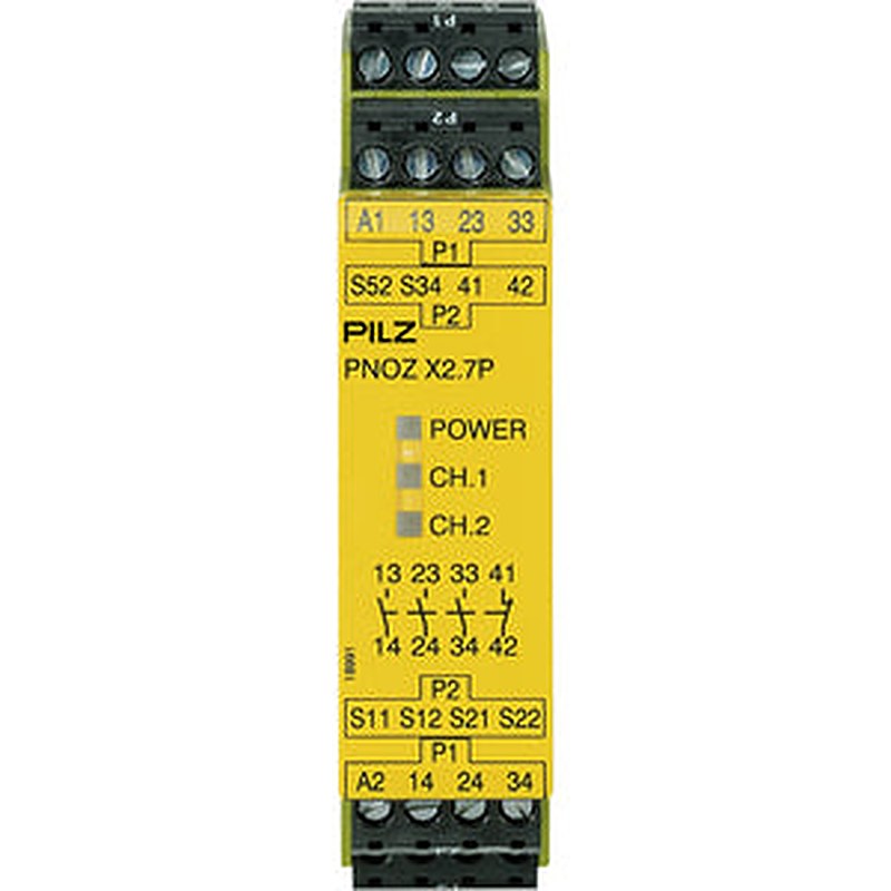 Pilz 777306 - PNOZ X2.7P 24-240VAC/DC 3n/o 1n/c