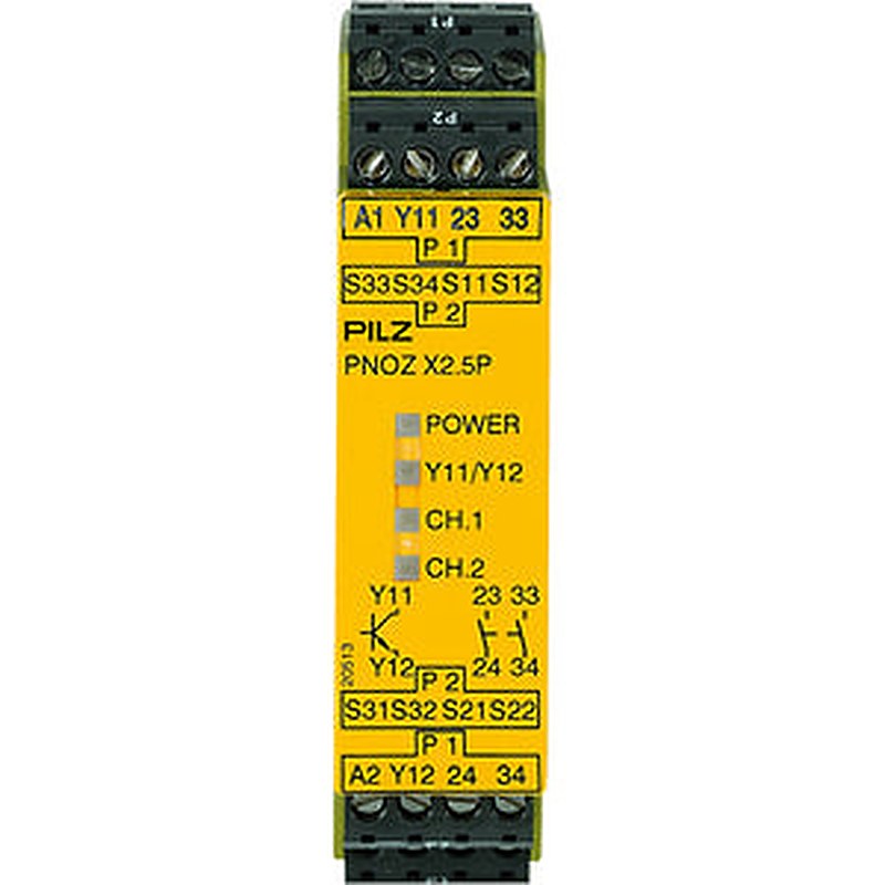 Pilz 777308 - PNOZ X2.5P 24VDC 2n/o 1so