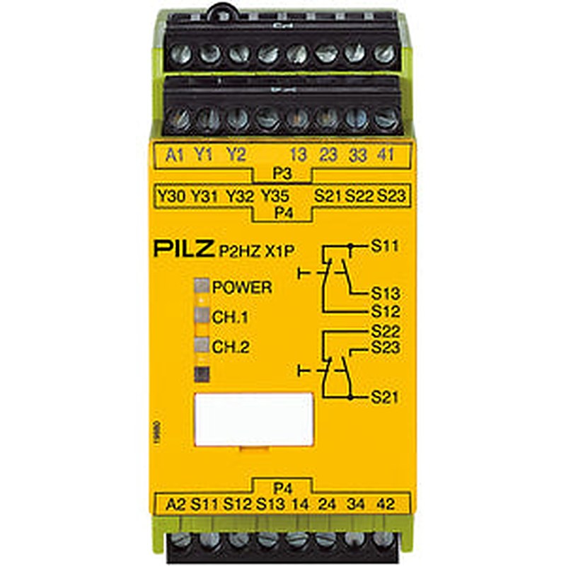 Pilz 777438 - P2HZ X1P 230VAC 3n/o 1n/c 2so