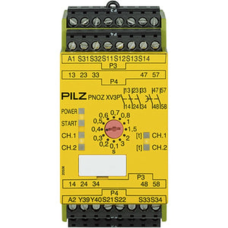 Pilz 777512 - PNOZ XV3P 3/24 VDC 3n/o 2n/o t