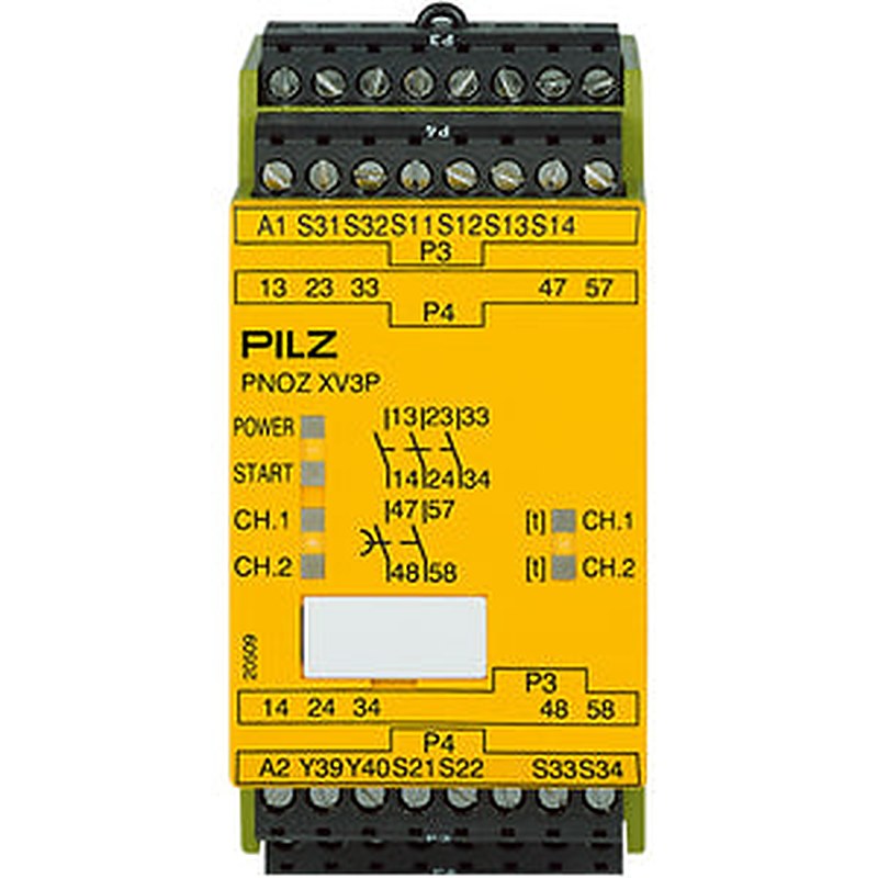 Pilz 777514 - PNOZ XV3P 0.5/24VDC 3n/o 2n/o t fix