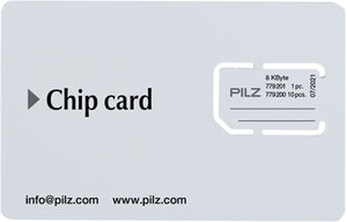 Pilz 779201 - PNOZmulti Chipcard 1 piece 8kb