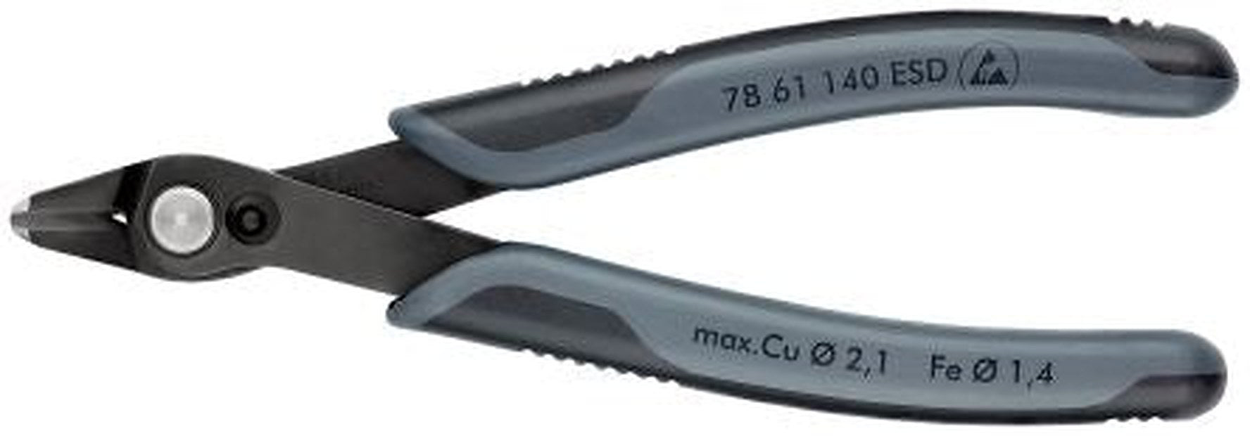 Knipex Super Knips® Without Bevel ESD Safe Side cutter