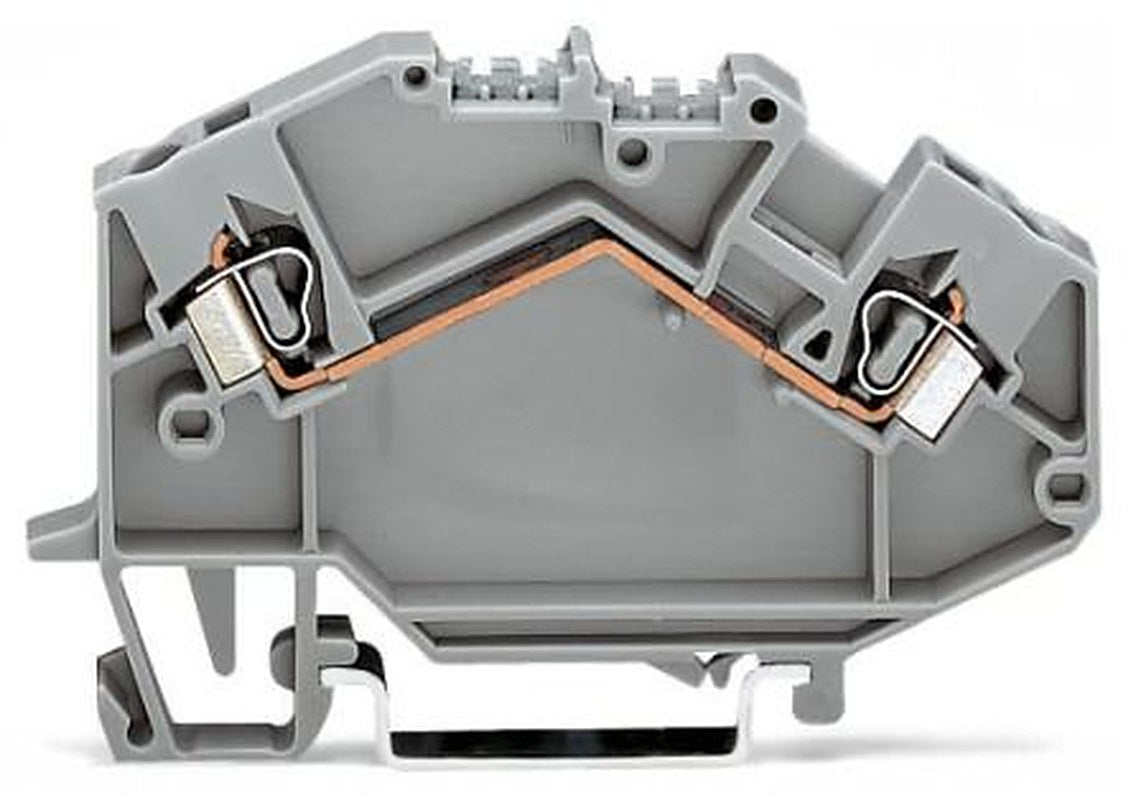 WAGO 780-601 780 Series Terminal Block Grey, 2.5mm², 1-Level, Cage Clamp, CSA