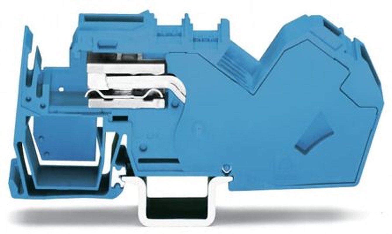 WAGO 785-613 785 Series Disconnect Terminal Block Blue, 35mm², 1-Level, Cage Clamp, CSA