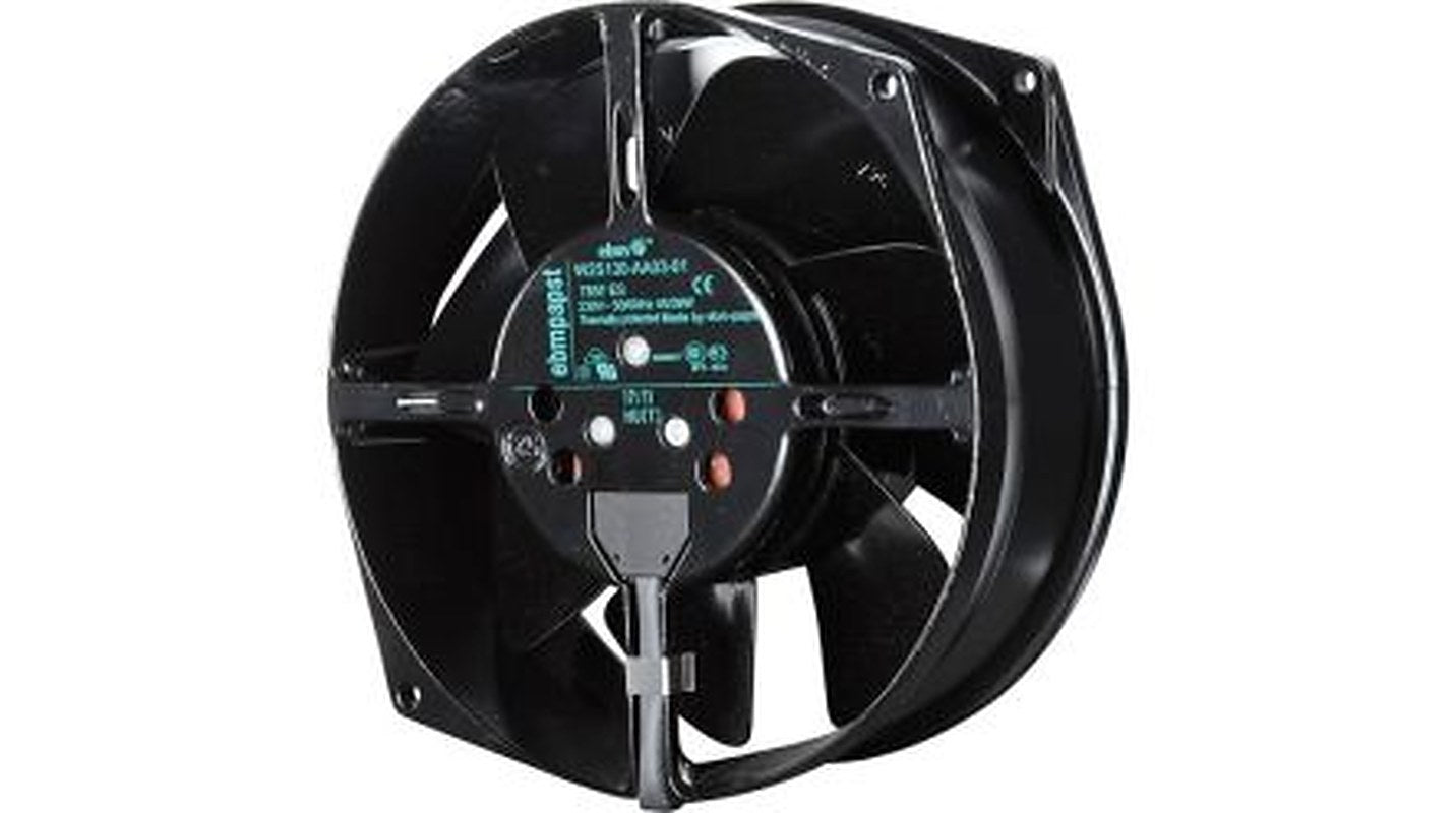 ebm-papst RoHS Series Axial Fan, 230V ac, 325 m³/h, 45 W 150 mm, 150mm, 55 mm