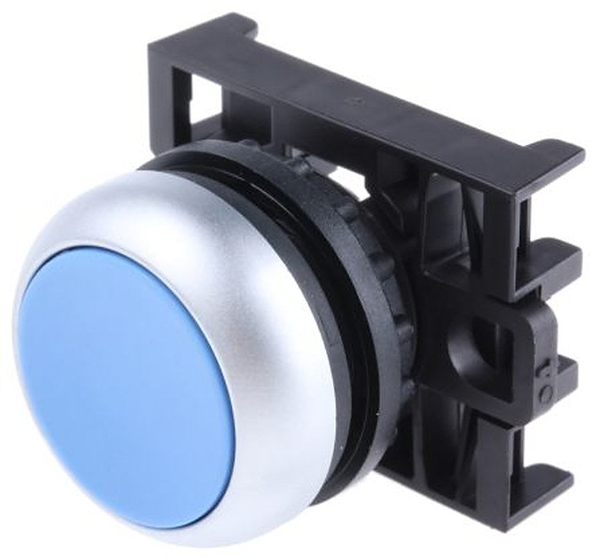 Eaton RMQ Titan M22 Series Blue Momentary Push Button Head, 22 mm Cutout, IP69K