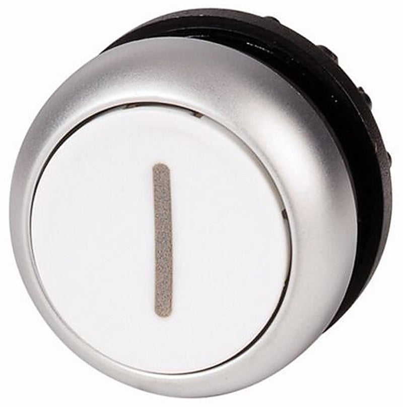 Eaton RMQ Titan M22 Series White Momentary Push Button Head, 22 mm Cutout, IP69K