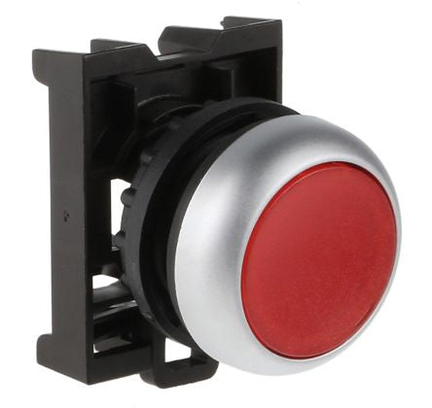 Eaton RMQ Titan M22 Series Red Momentary Push Button Head, 22 mm Cutout, IP69K