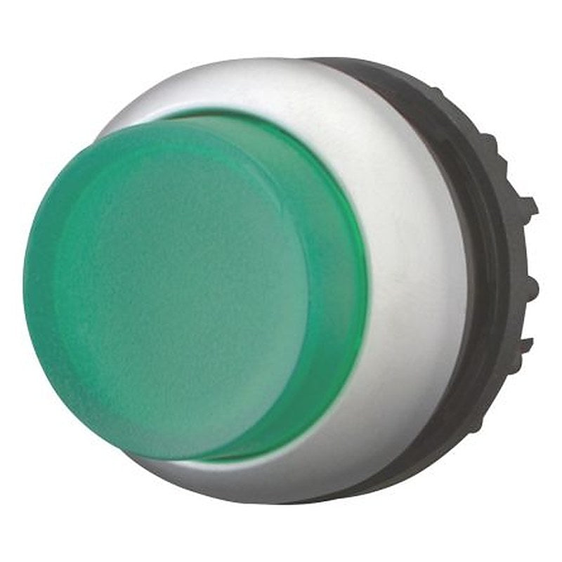 Eaton RMQ Titan M22 Series Green Momentary Push Button Head, 22 mm Cutout, IP69K