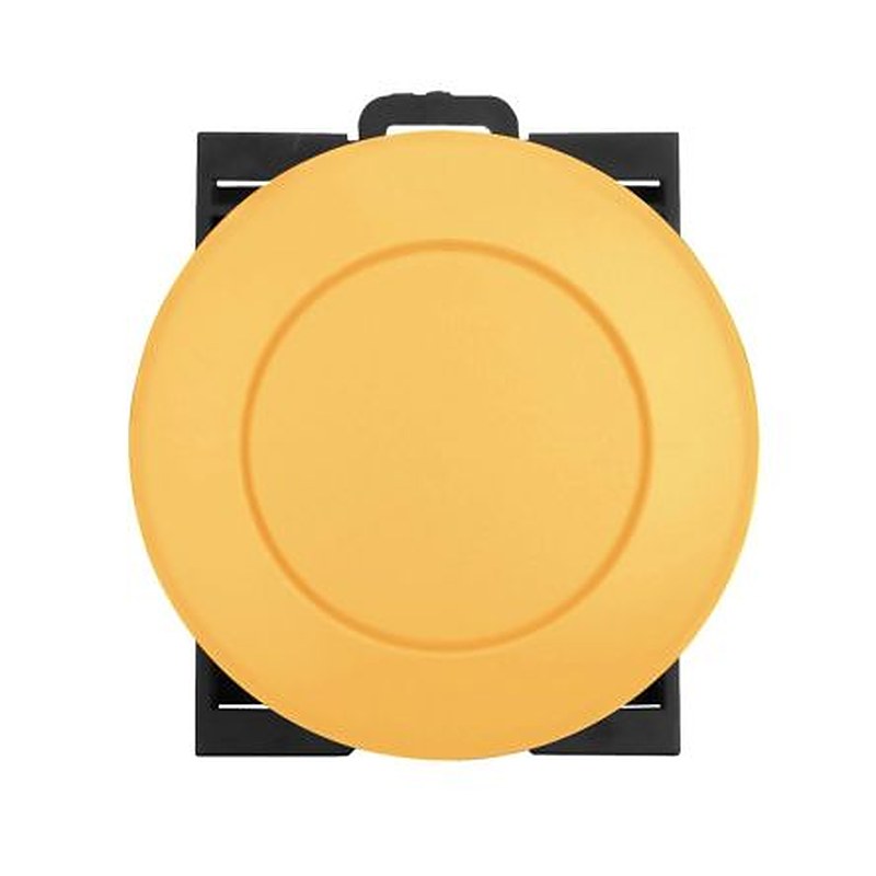 Eaton RMQ Titan M22 Series Yellow Maintained Push Button Head, 22 mm Cutout, IP69K