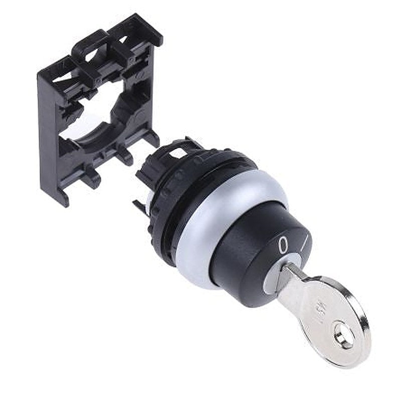 Eaton RMQ-Titan 2-position Key Switch Head, Latching, 22 mm Cutout
