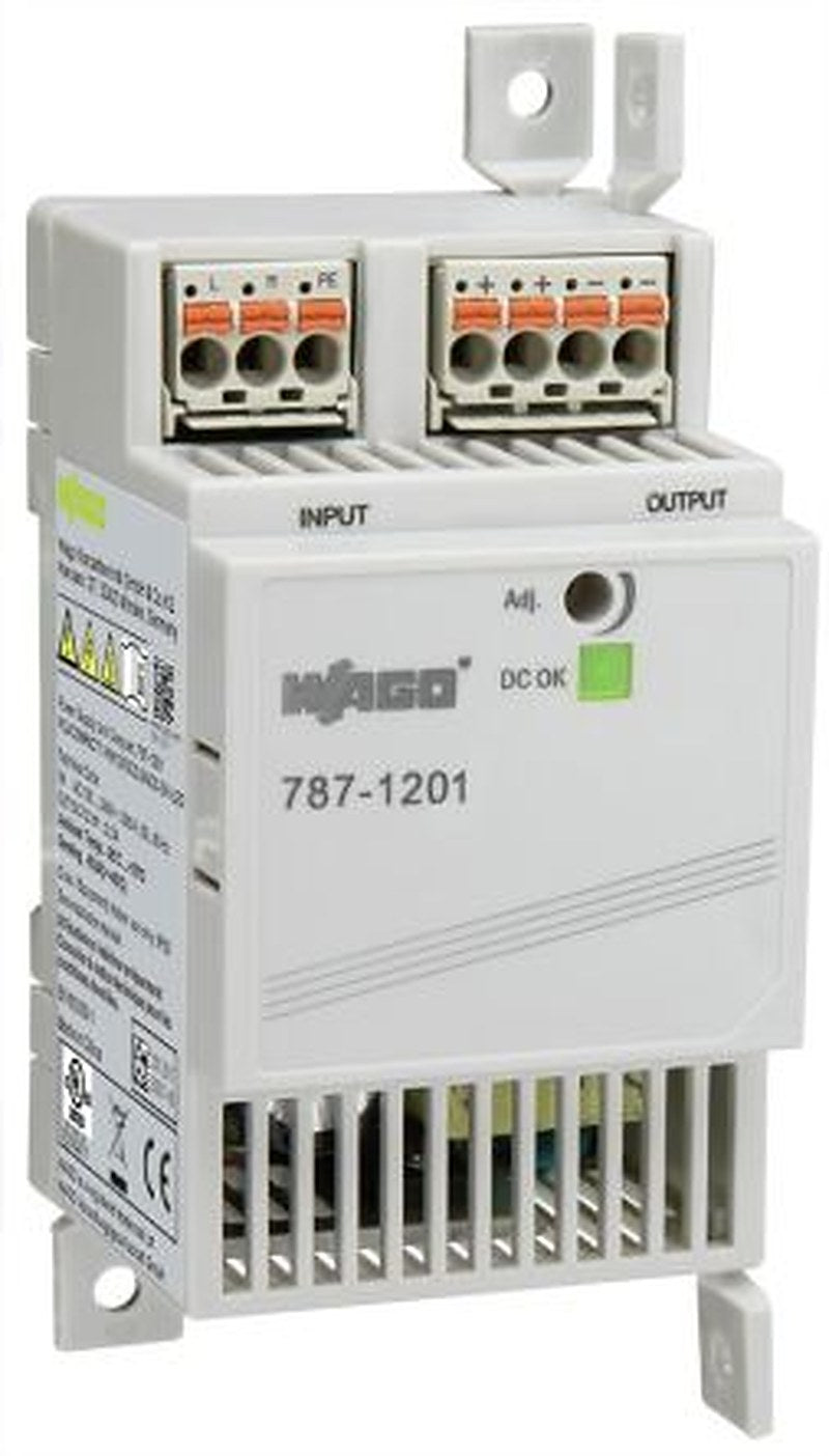 WAGO Compact DIN Rail Power Supply 264V AC Input 14V dc, 2.5 A Output DC 30 W