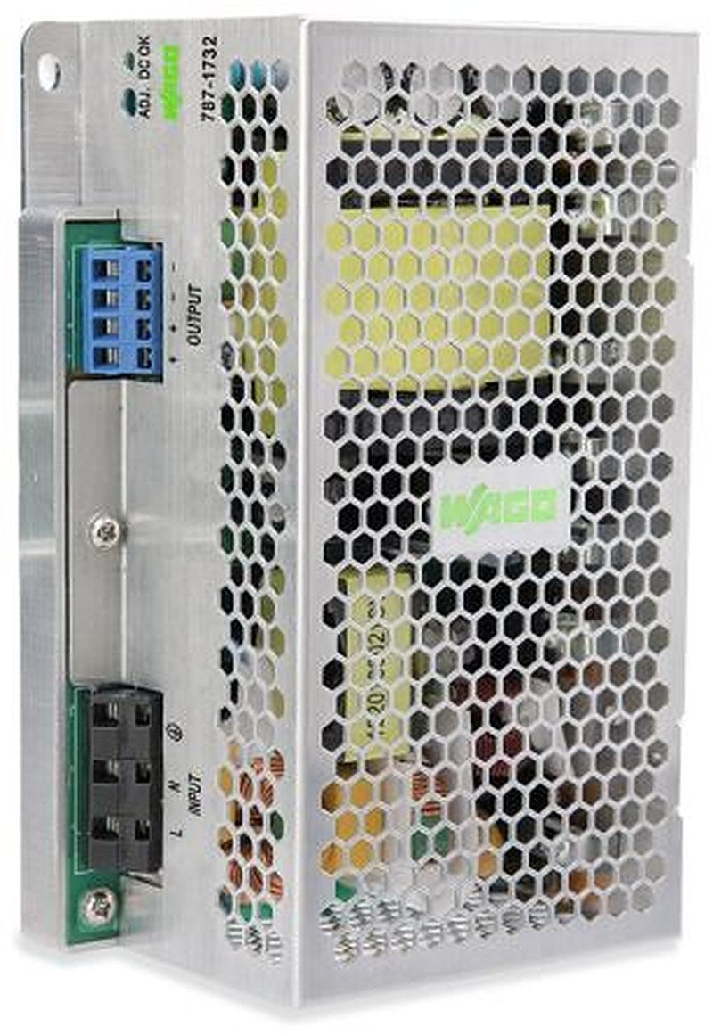WAGO Switching Power Supply, 787-1732 2 Output 24V dc, 10A, 240 W, Input 125V to 375 V dc, 240V ac