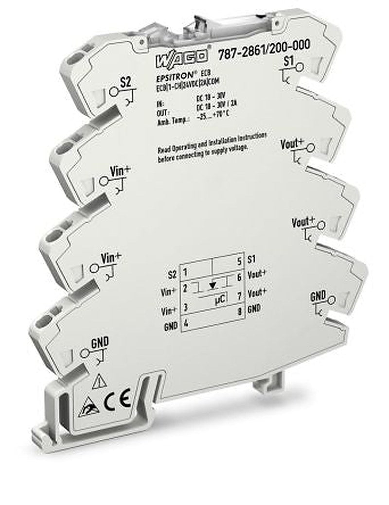WAGO EPSITRON EPSITRON Electronic Circuit Breaker 2A 24V, DIN Rail