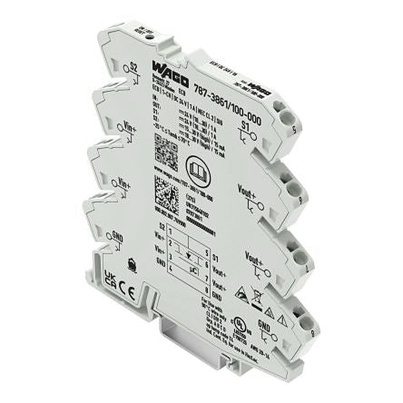 WAGO 857 Electronic Circuit Breaker 1A 24V, DIN Rail