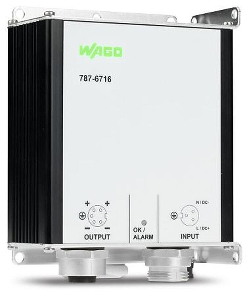 WAGO Switching Power Supply, 787-6716 24V dc, 4A, 48 W, Input 100V ac to 265V ac