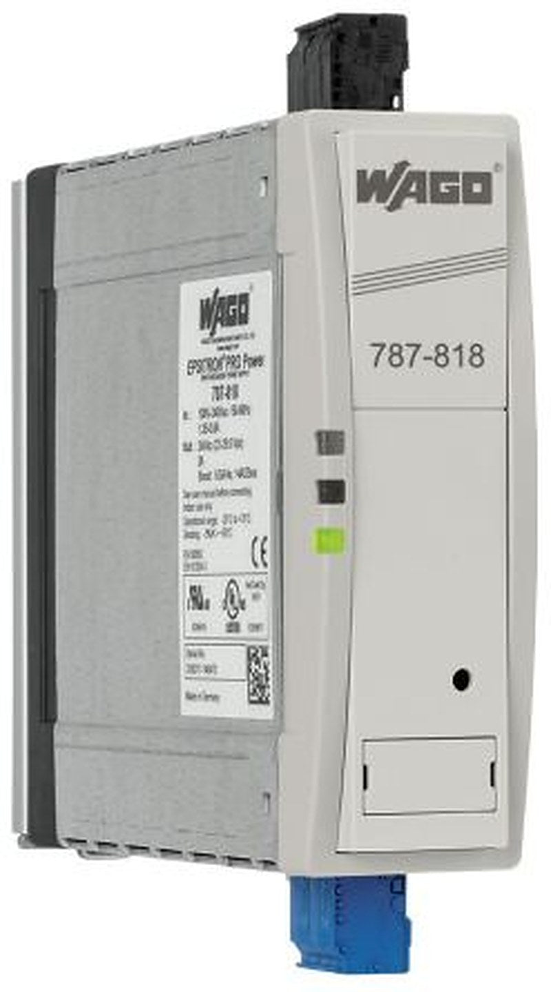 WAGO 787 Switched Mode Power Supply DIN Rail Power Supply 264V ac AC Input 24V dc, 3 A Output DC 72 W