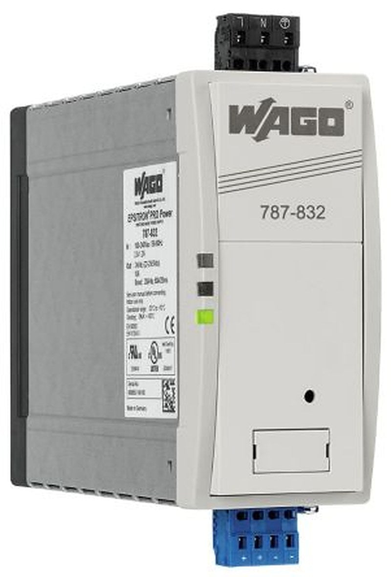 WAGO DIN Rail Power Supply 230V 24V dc, 10 A Output 240 W