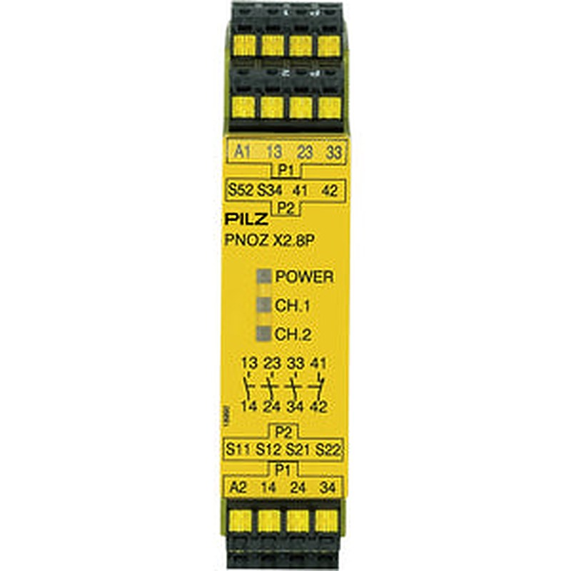 Pilz 787301 - PNOZ X2.8P C 24VACDC 3n/o 1n/c