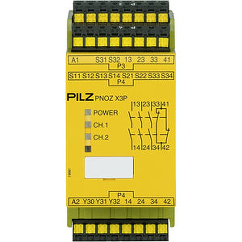Pilz 787310 - PNOZ X3P C 24VDC 24VAC 3n/o 1n/c 1so