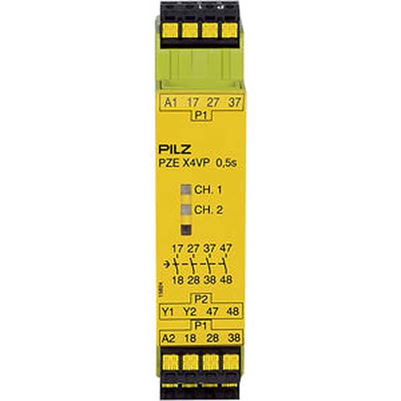 Pilz 787580 - PZE X4VP C 0,5/24VDC 4n/o fix