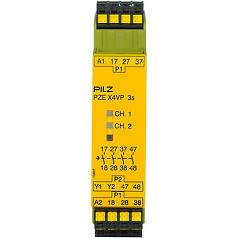 Pilz 787583 - PZE X4VP C 3/24VDC 4n/o fix