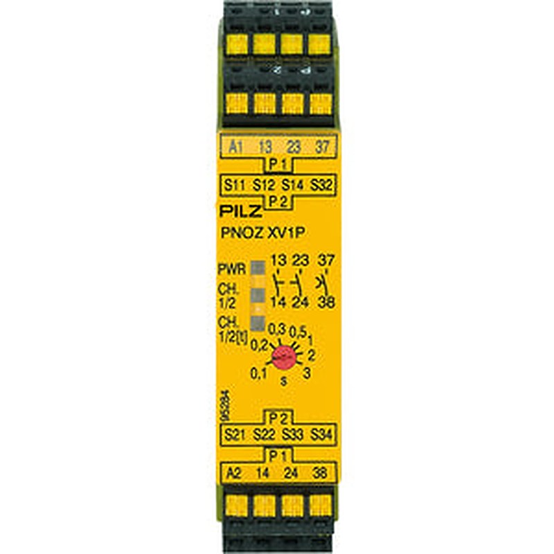 Pilz 787601 - PNOZ XV1P C 3/24VDC 2n/o 1n/o t