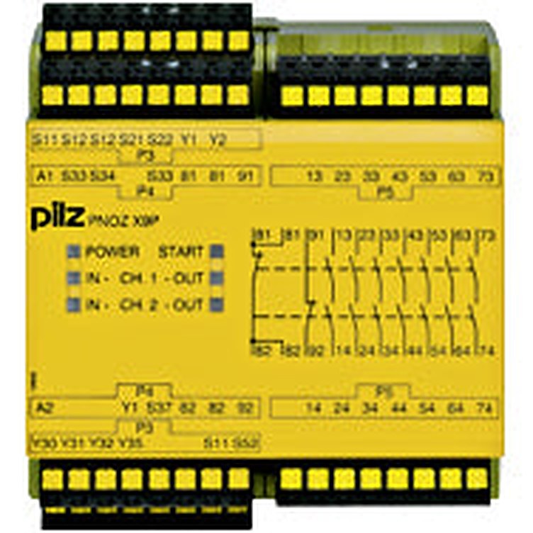 Pilz 787609 - PNOZ X9P C 24VDC 7n/o 2n/c 2so