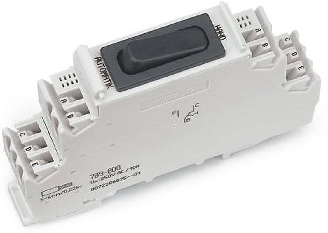 WAGO Circuit Breaker, 10A, 250V ac AC