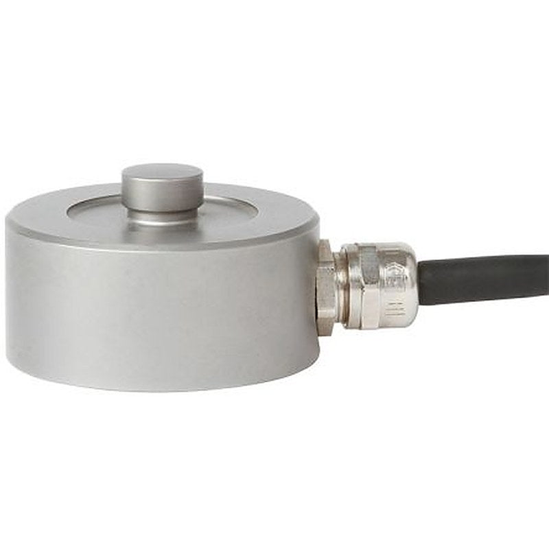 WIKA SPP-F1201 Series Button Strain Gauge, 30 t, Compression Measure, 30000 kg