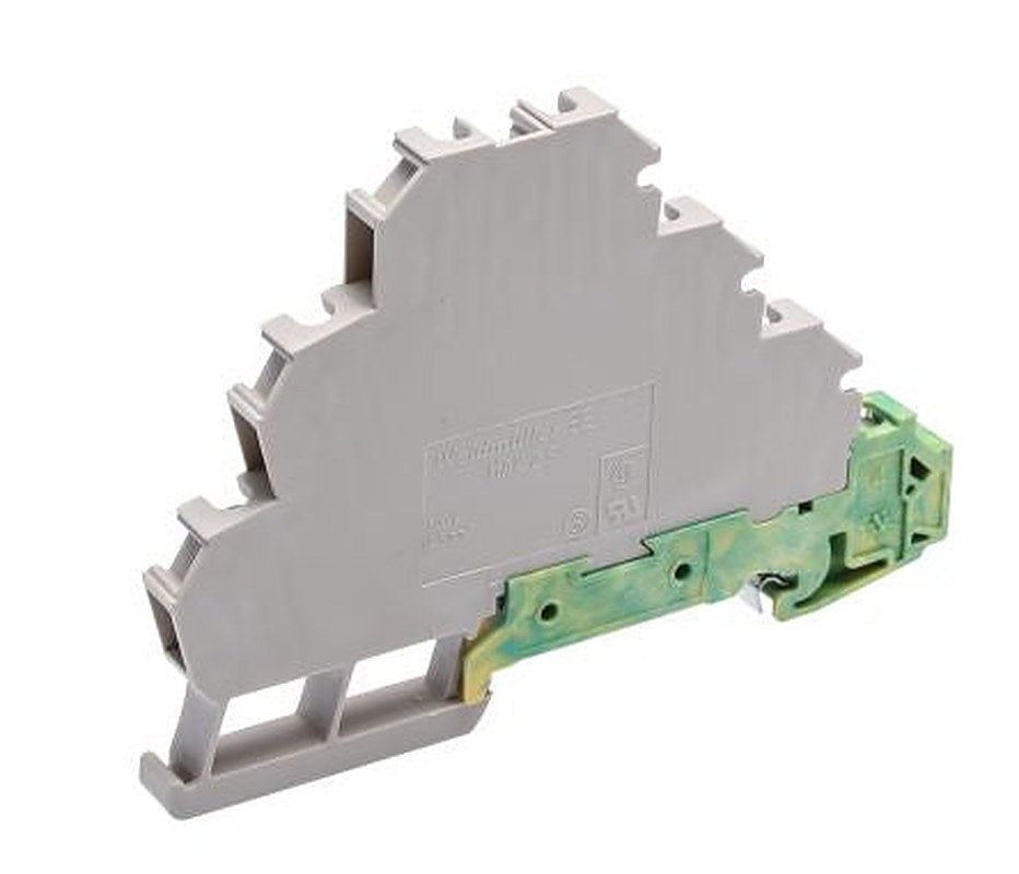 Weidmüller 7917030000 W Series DIN Rail Terminal Block Dark Beige, 4mm², 4-Level, Screw
