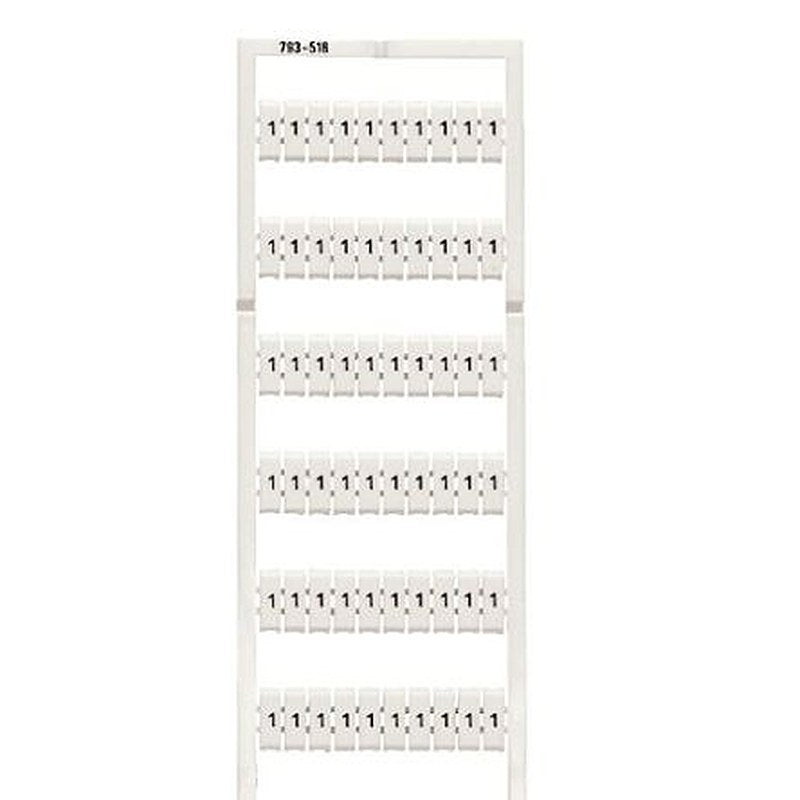 WAGO 1/2 Marker Card for use with Terminal Block