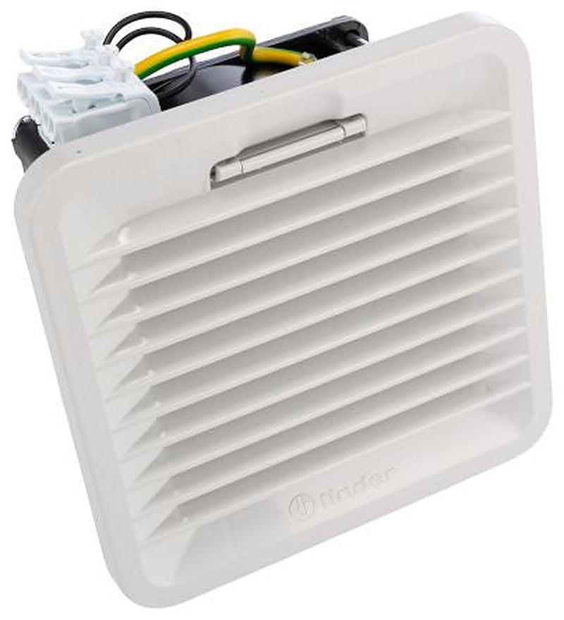 Finder 7F Series Filter Fan, 120V ac, AC, 24 m³/h Filtered, 24 m³/h Unimpeded, IP54, 120 mm, 120 mm x