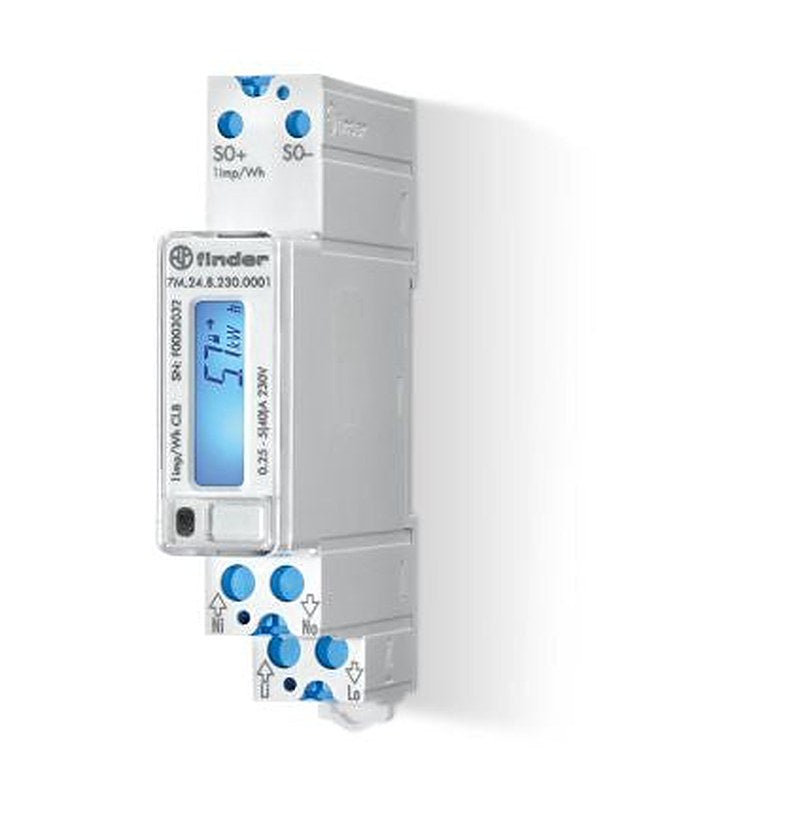 Finder 1 Phase LCD Energy Meter, Type Energy Meter