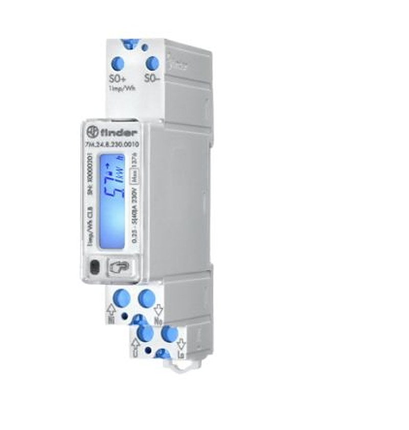 Finder 1 Phase LCD Energy Meter, Type Energy Meter