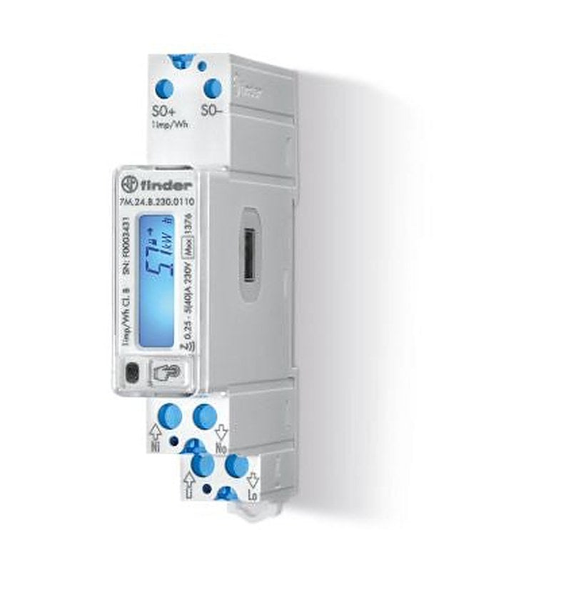 Finder 1 Phase LCD Energy Meter, Type Energy Meter