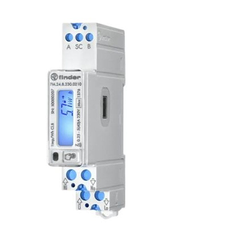 Finder 1 Phase LCD Energy Meter, Type Energy Meter