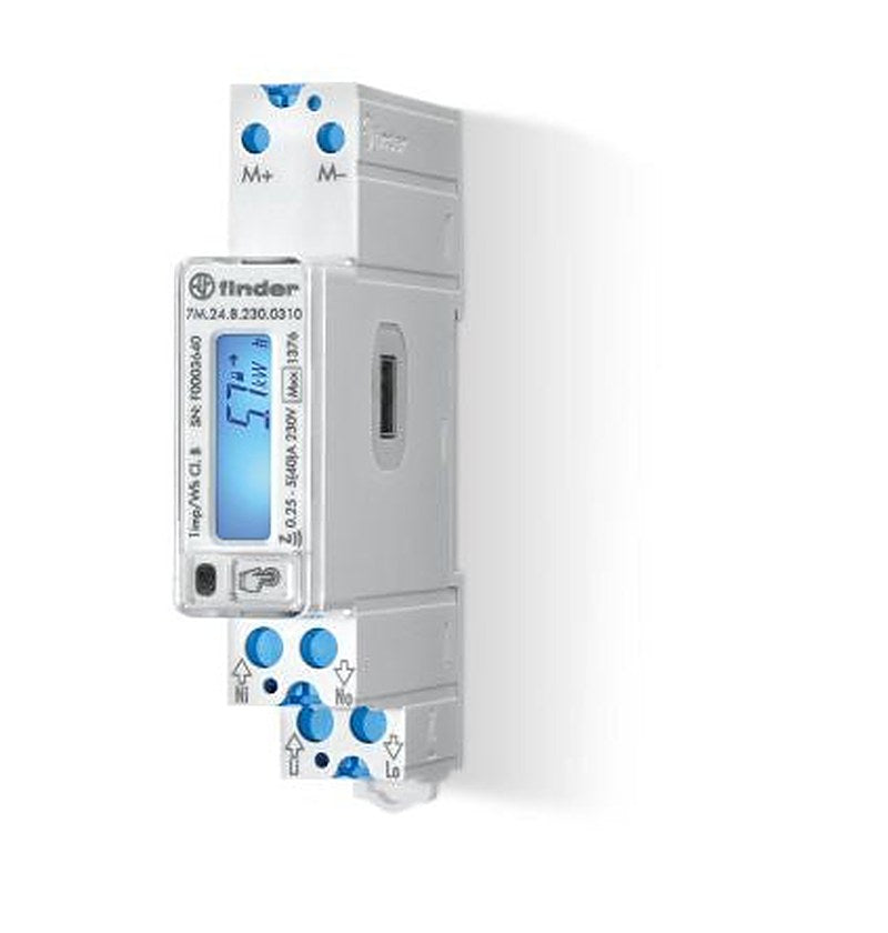 Finder 1 Phase LCD Energy Meter, Type Energy Meter